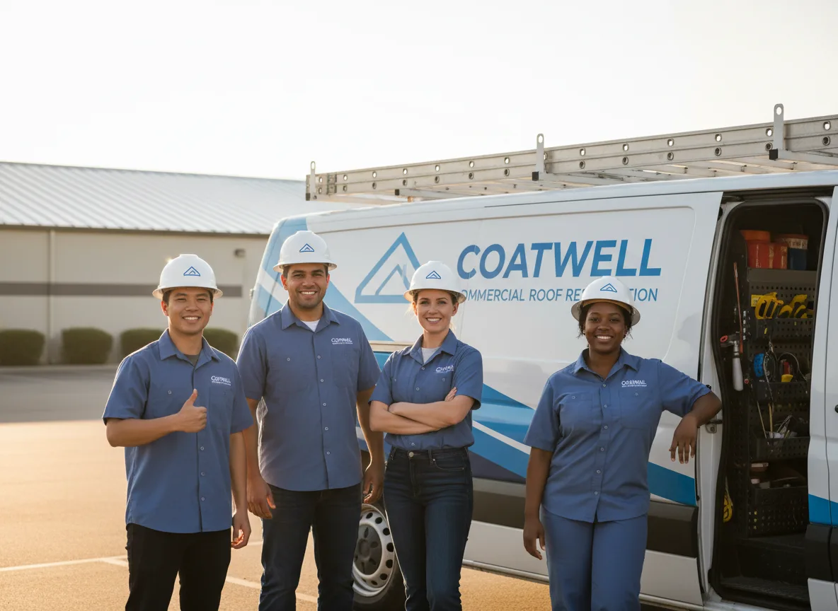 Commercial roof coating company in Grosse Ile, MI